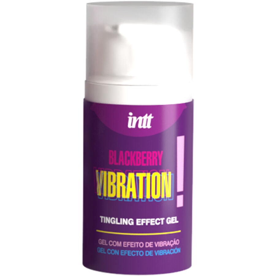 INTT RELEASES - GEL LIQUIDO VIBRANTE GUSTO MORA 15 ML