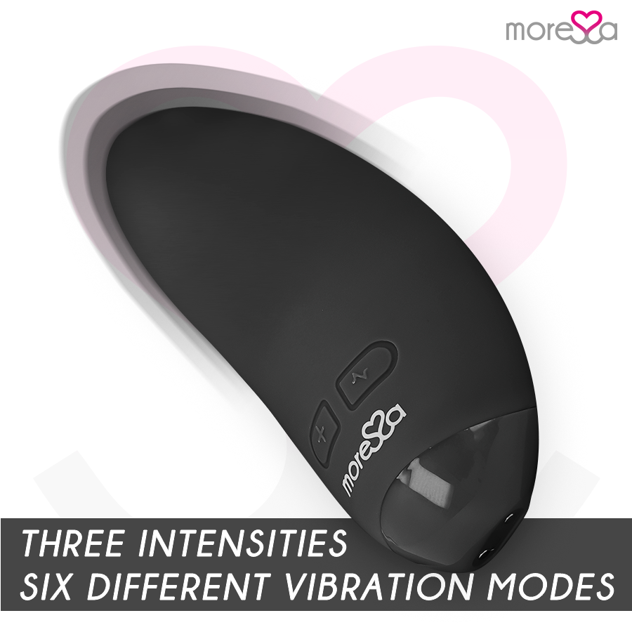 MORESSA - VIBRATORE BLOSSOM NERO