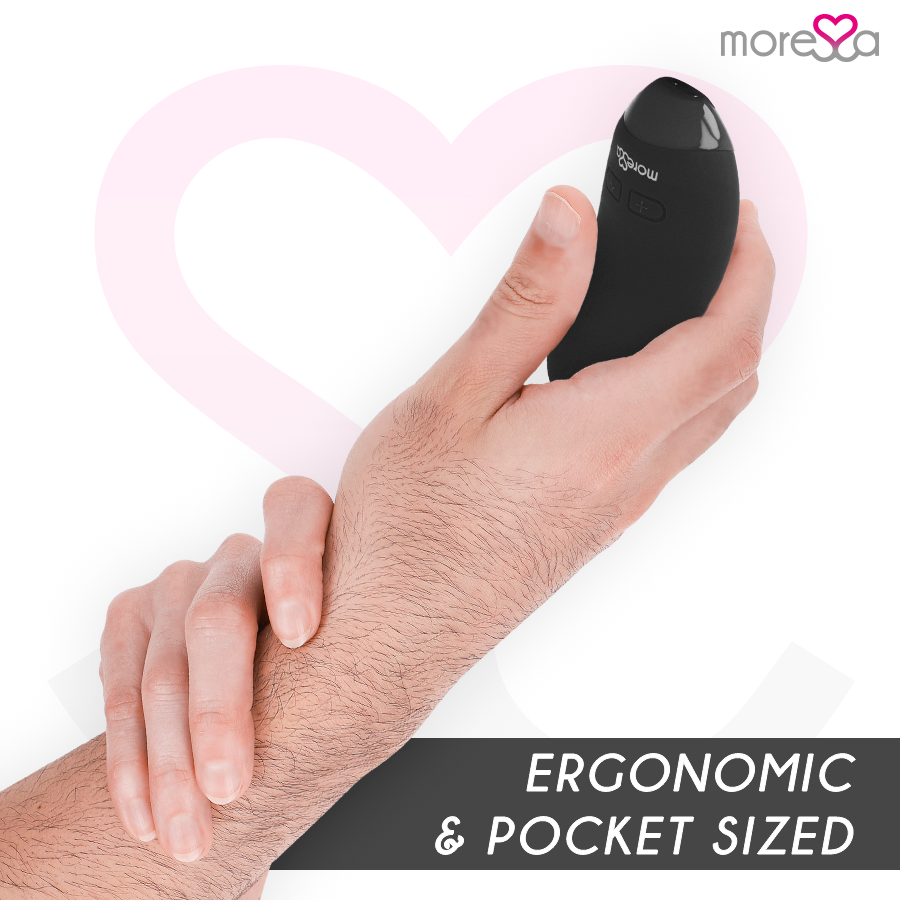 MORESSA - VIBRATORE BLOSSOM NERO
