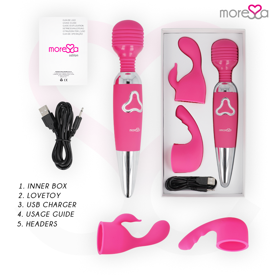 MORESSA - ODILON PREMIUM SILICONE RICARICABILE