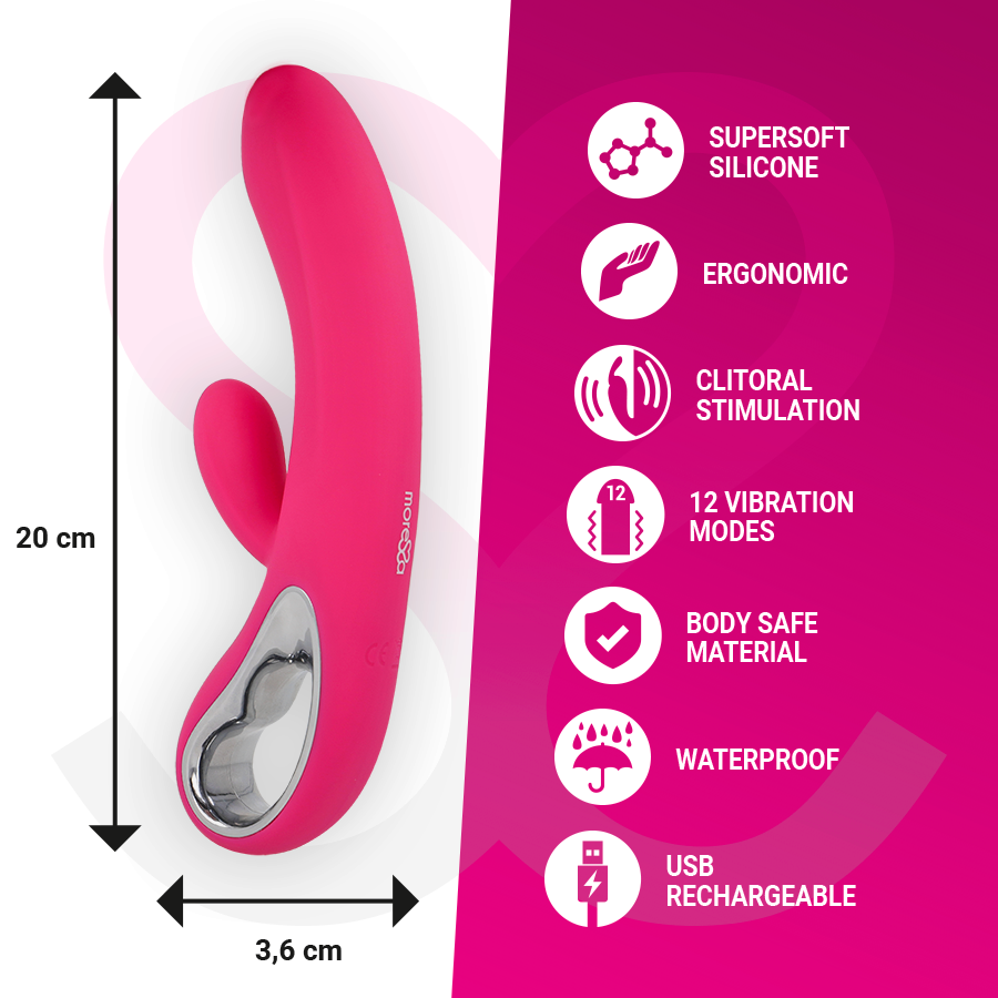MORESSA - TROY PREMIUM SILICONE RICARICABILE
