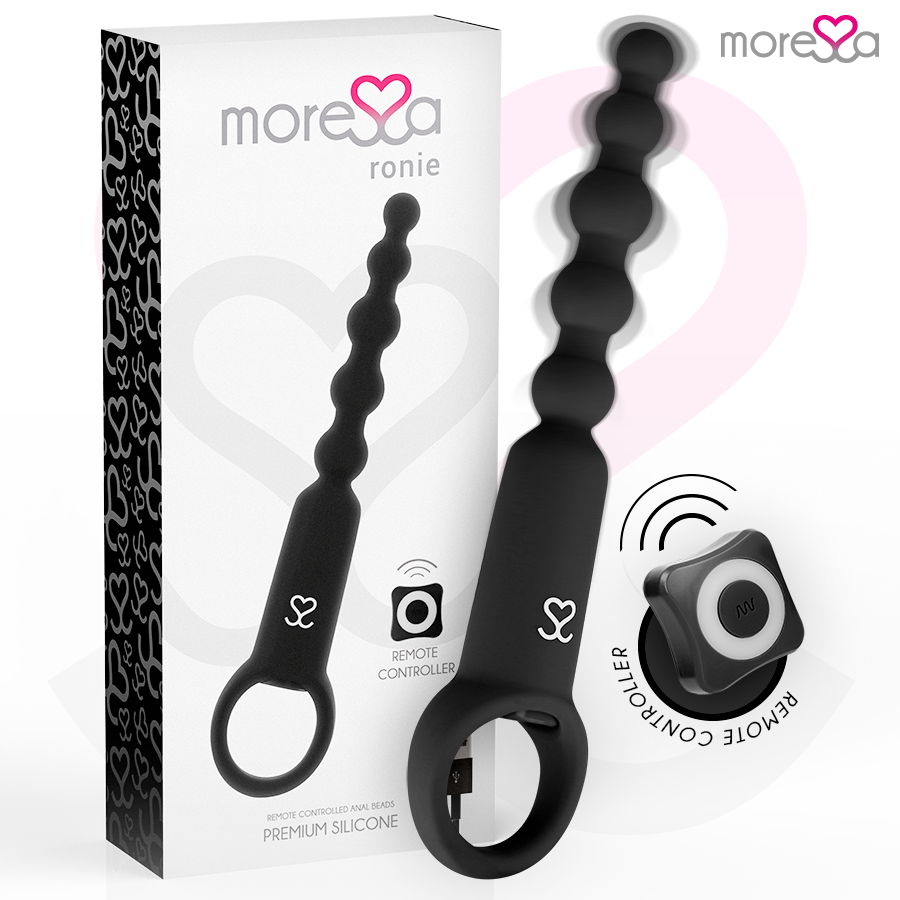 MORESSA - RONIE REMOTE CONTROL PIACERE ANALE NERO