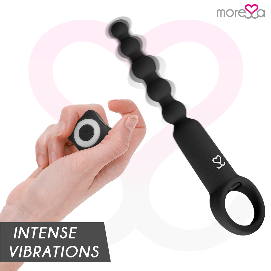 MORESSA - RONIE REMOTE CONTROL PIACERE ANALE NERO