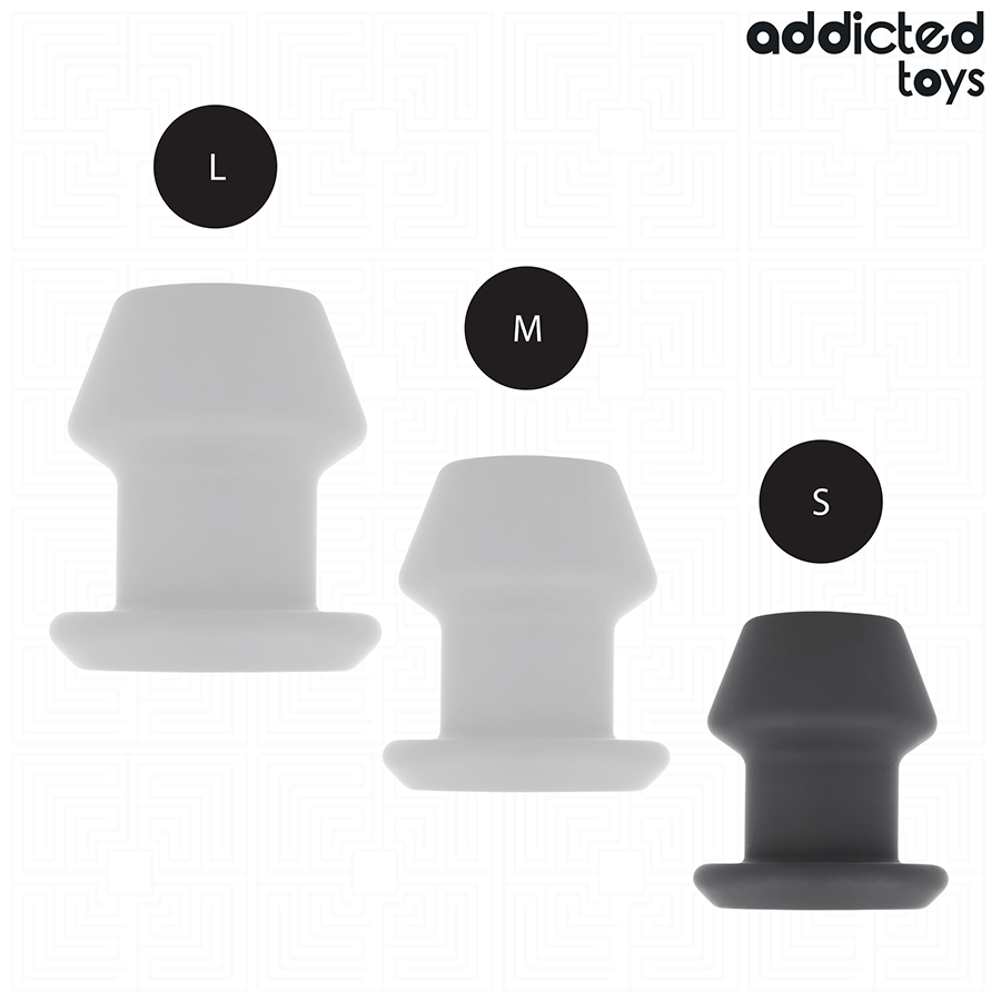 ADDICTED TOYS - EXTREME HOLLOW ANAL PLUG TAGLIA S 7,5 CM