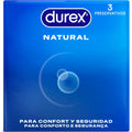 DUREX - PRESERVATIVI NATURALI 3 UNITÀ