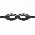 KINK - MASCHERA PER OCCHI CON MINI RIVETTI MODELLO 1 20,5 x 5,5 CM