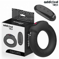 ADDICTED TOYS - ANELLO PER IL PENE VIBRANTE CON EFFETTO RISCALDANTE E TELECOMANDO