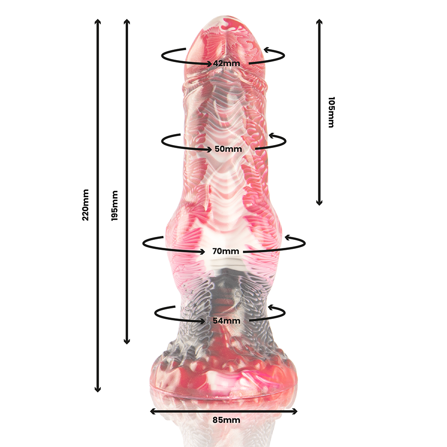 EPIC - DILDO HELIOS CON CALORE ED ESTASIA DEI TESTICOLI