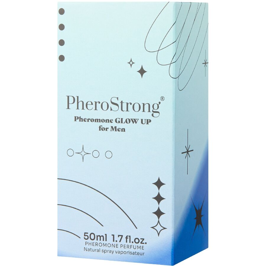 PHEROSTRONG - PROFUMO GLOW UP AI FEROMONI PER UOMO 50 ML