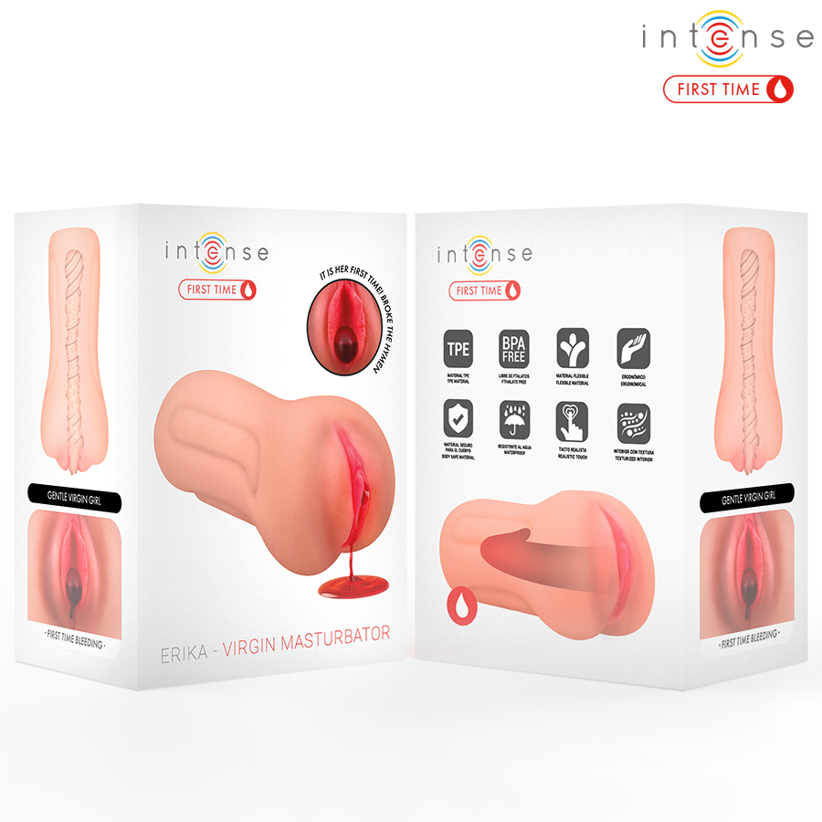 INTENSE FIRST TIME  - ERIKA VERGINE MASTURBATORE CON SANGUINAMENTO