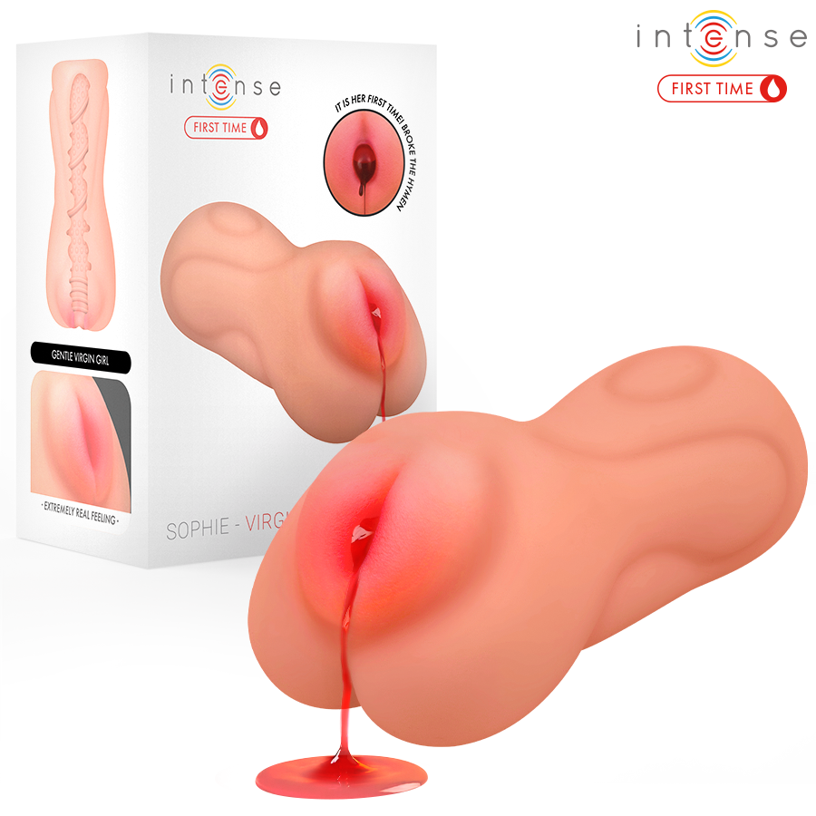 INTENSE FIRST TIME - SOPHIE VERGINE MASTURBATORE CON SANGUINAMENTO
