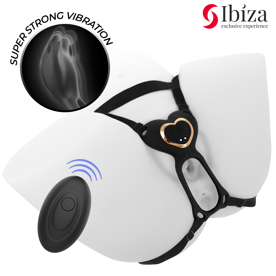 IBIZA - VIBRATORE DI COPPIA CON TELECOMANDO A CUORE