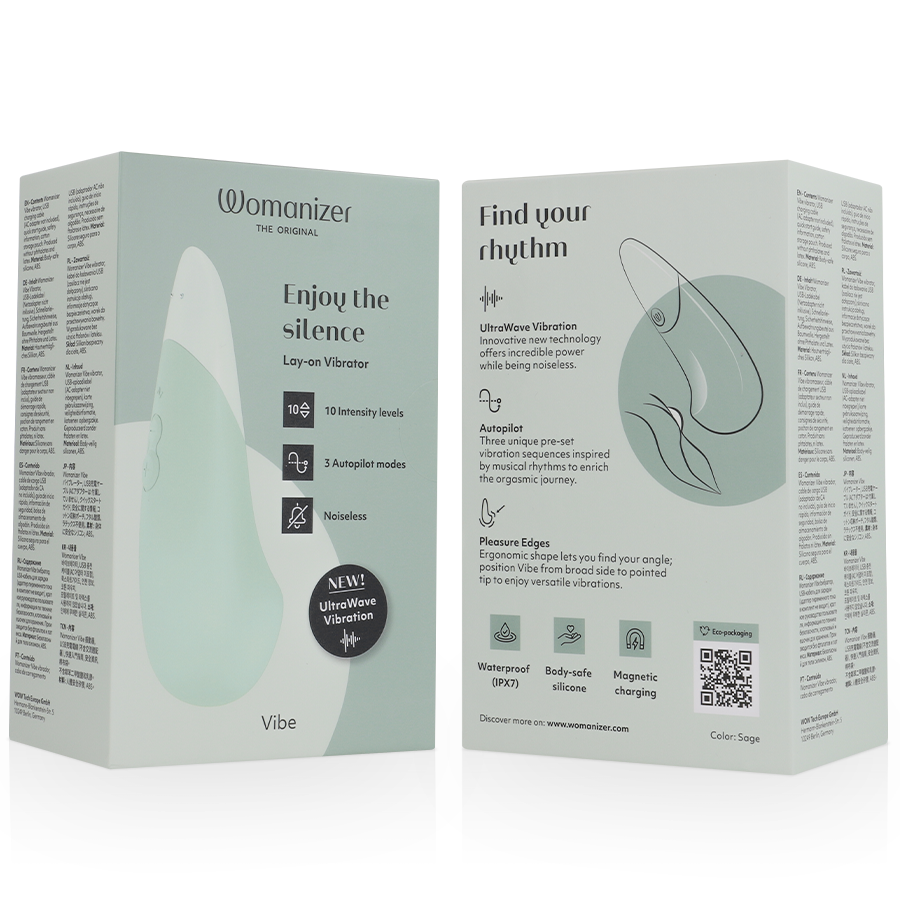 WOMANIZER - VIBE LAY-ON VIBRATORE SILENZIOSO SALVIA
