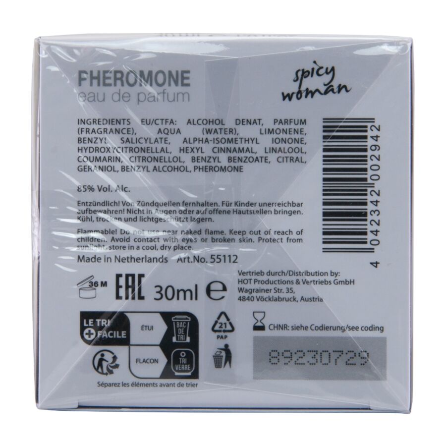 HOT - PROFUMO AI FEROMONI MIAMI SPICY WOMAN 30 ML