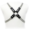 LEATHER BODY - IMBRACATURA A CATENA