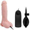 BAILE - DILDO VIBRANTE E GONFIABILE REALISTICO 18.8 CM
