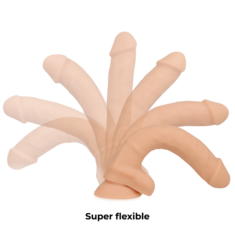 COCK MILLER - DILDO REALISTICO IN SILICONE DENSITÀ ARTICOLABILE FLESH 19,5 CM