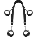 FETISH SUBMISSIVE - POSIZIONE MASTER CON 4 MANETTE RIVESTITE IN NOPRENE